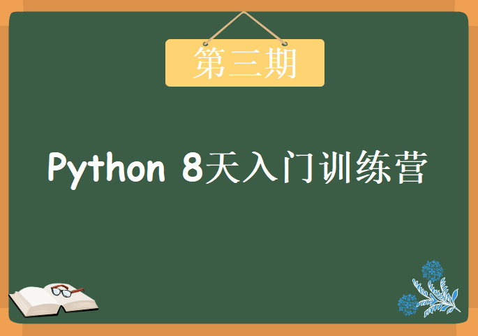 python 8天入门训练营第三期，视频教程下载