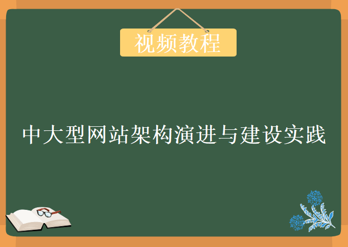 中大型网站架构演进与建设实践，视频课程下载