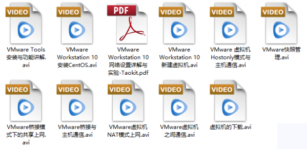 Vmware  Workstation 10网络设置详解与实验培训视频教程下载