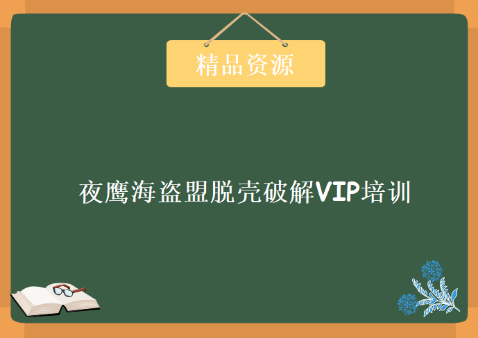 夜鹰海盗盟脱壳破解VIP培训，资源教程下载