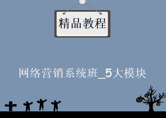 网络营销系统班_5大模块60小时学习课程，资源教程下载