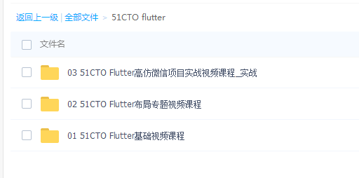 flutter全套大全视频，学习资源下载