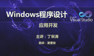 Windows 程序设计应用开发，资源教程下载