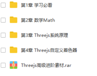 Three.js进阶教程—玩转Web3D