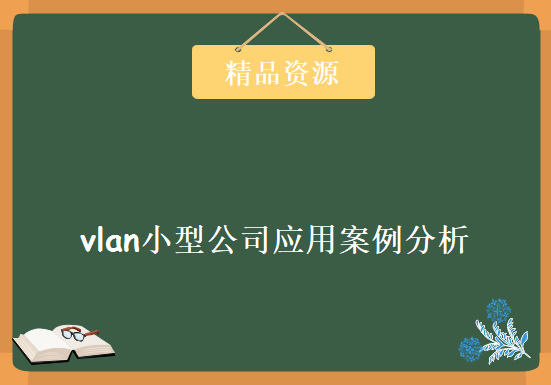 vlan小型公司应用案例分析，资源教程下载