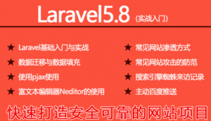 Laravel5.8入门与实战-安全与优化