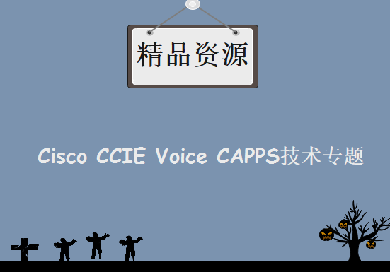 Cisco CCIE Voice CAPPS技术专题  精讲课程